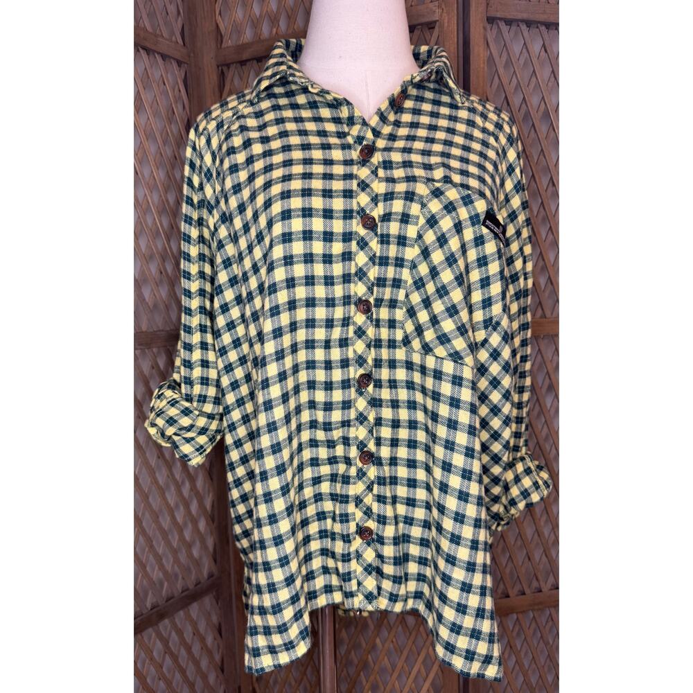 BDG Urban Outfitters Brendan Flannel Oversize Shirt sz S